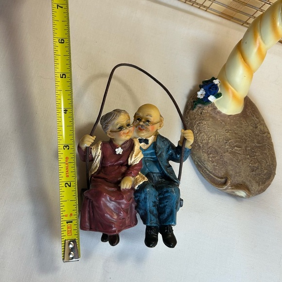 Old Couple on a Swing Home Decor etc. - Picture 10 of 11